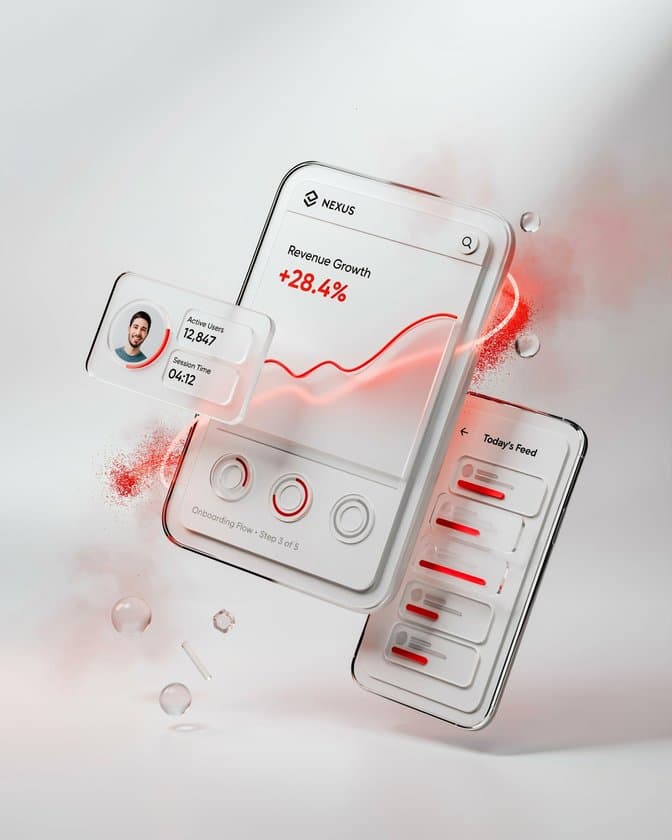 UI/UX tasarım çalışması